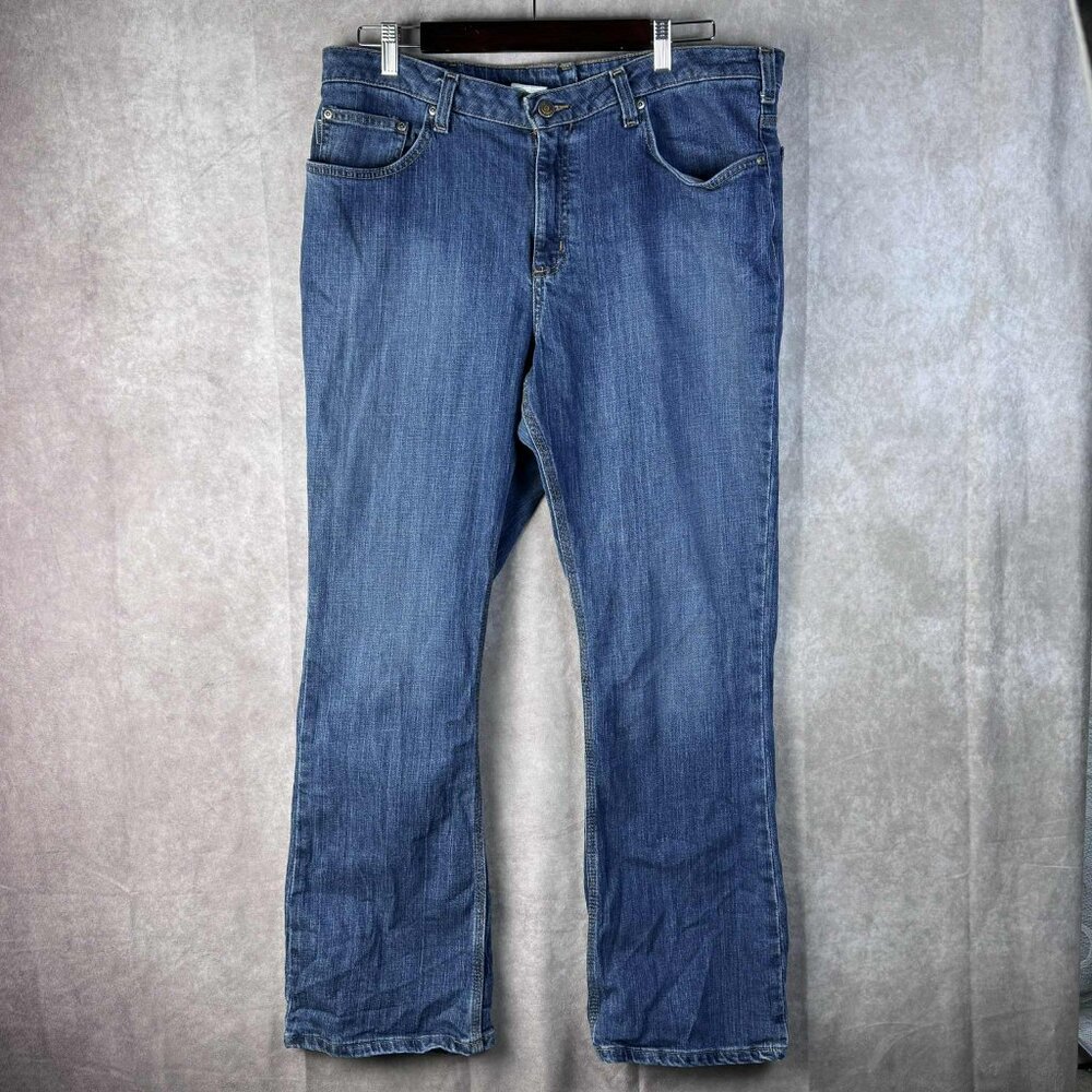 Carhartt Blue Women's Straight-Leg Jeans